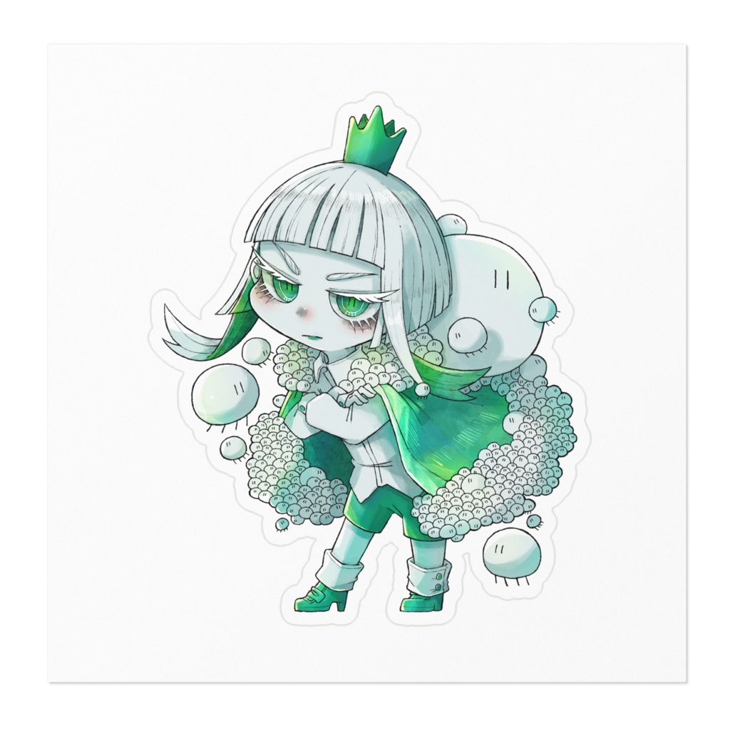 SHIRANE_まおうステッカー