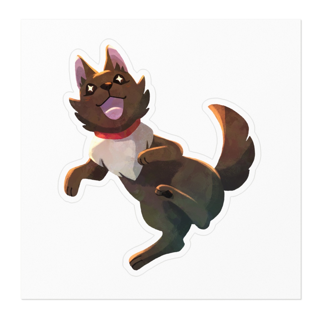 Kuma&Poo_くまステッカー