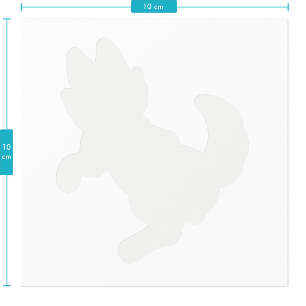 Kuma&Poo_くまステッカー