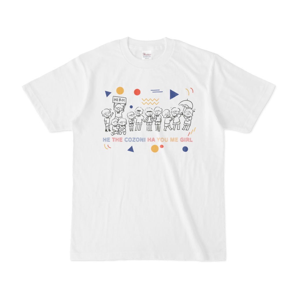 膝小僧には夢があるTシャツ