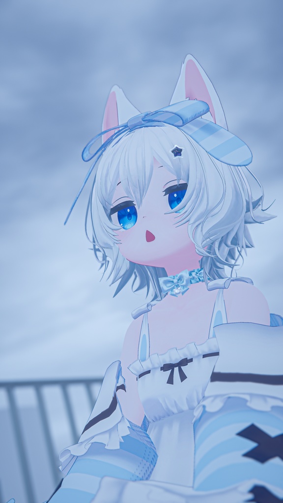 【Free】目と口を別々に変えられる、ミルクちゃんの表情セット(FX有り)