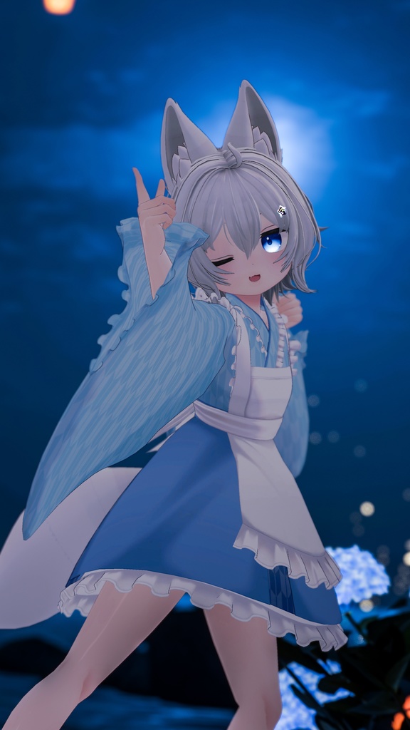 【Free】目と口を別々に変えられる、ミルクちゃんの表情セット(FX有り)