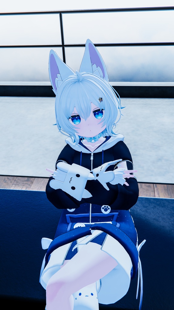 【Free】目と口を別々に変えられる、ミルクちゃんの表情セット(FX有り)