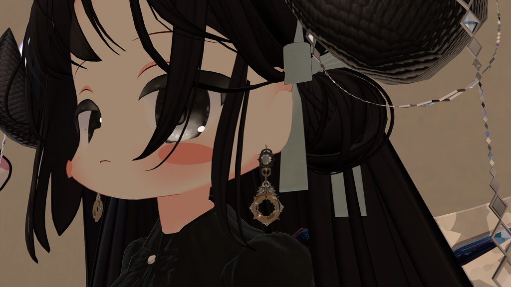 【6アバター対応】ゴールドピアス