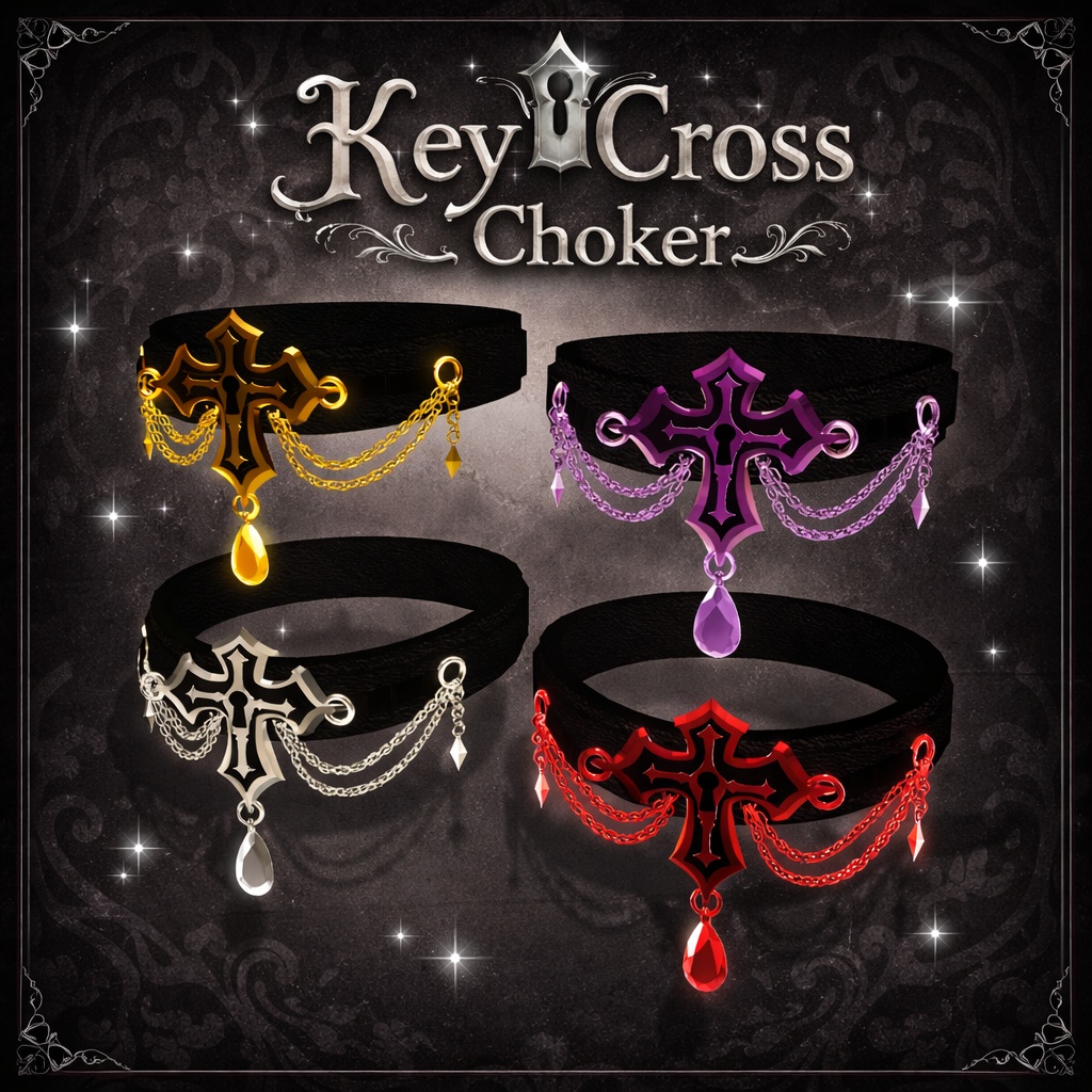 KeyCross Choker