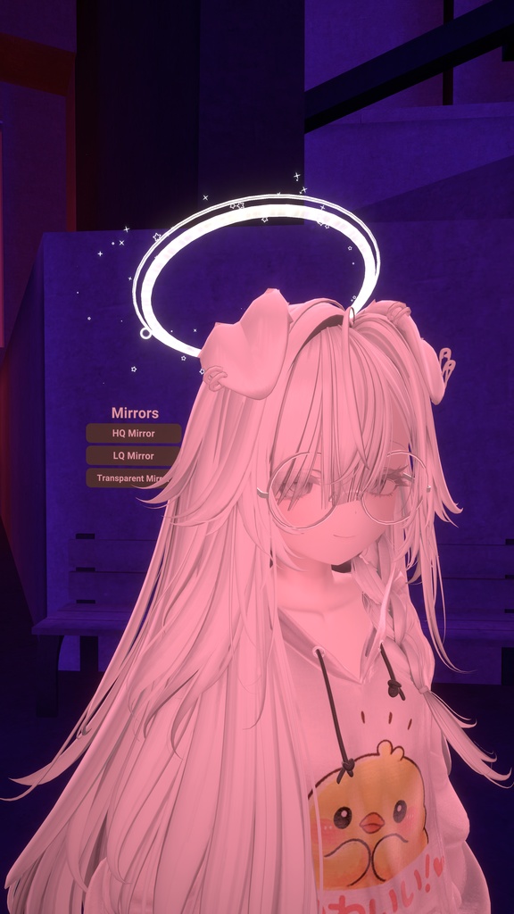 シンプルな天使の輪っか