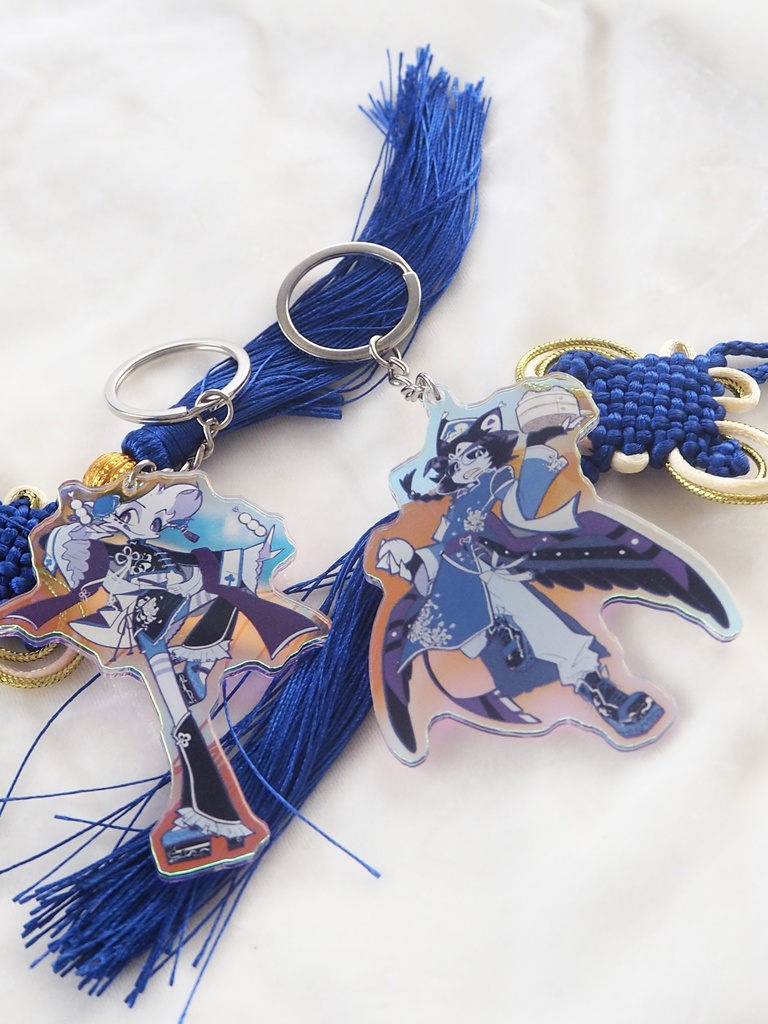 🇨🇳チャイナハスクアクリルキーホルダー