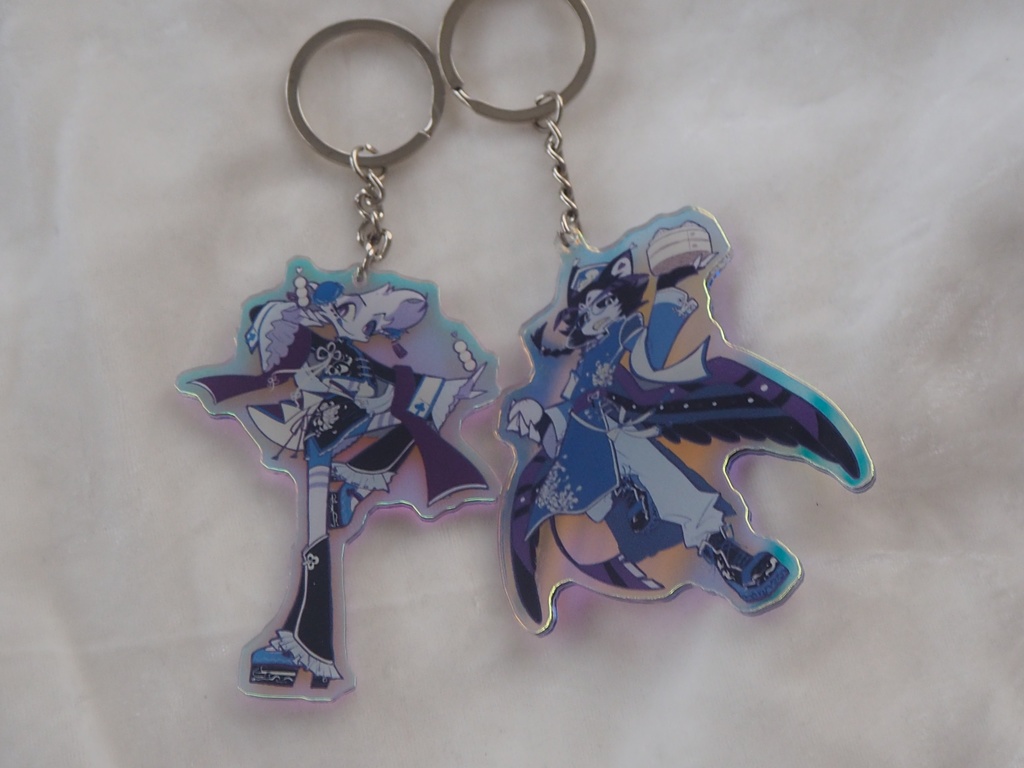 🇨🇳チャイナハスクアクリルキーホルダー