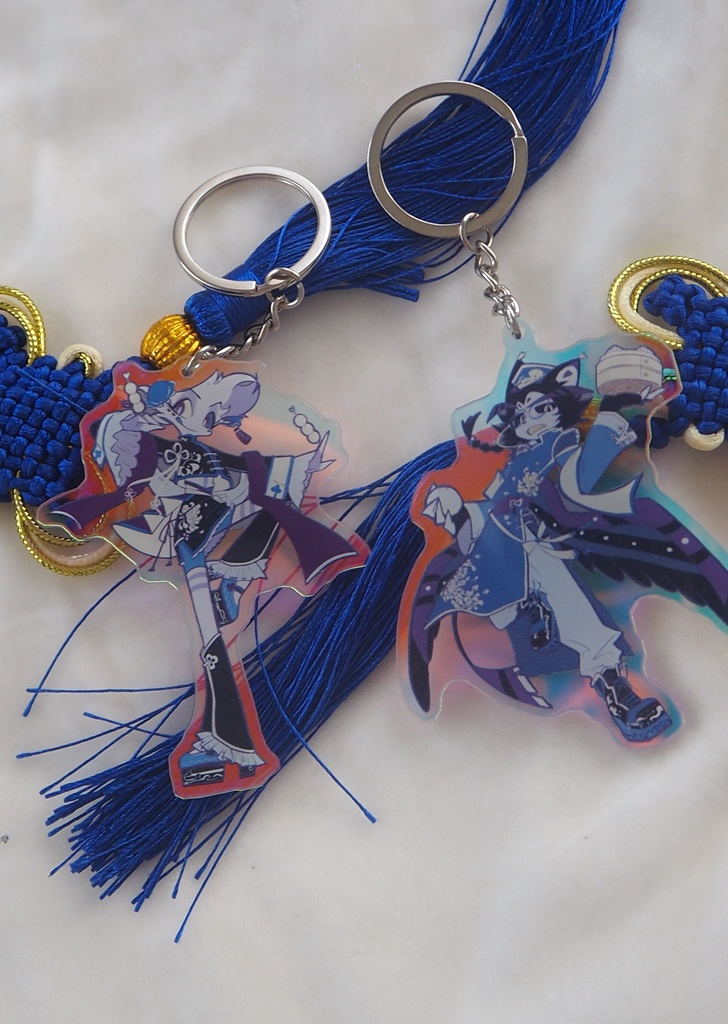 🇨🇳チャイナアクリルキーホルダーエンジェル