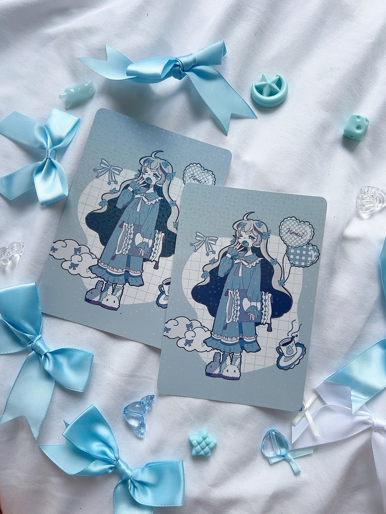 キラキラポストカード🩵