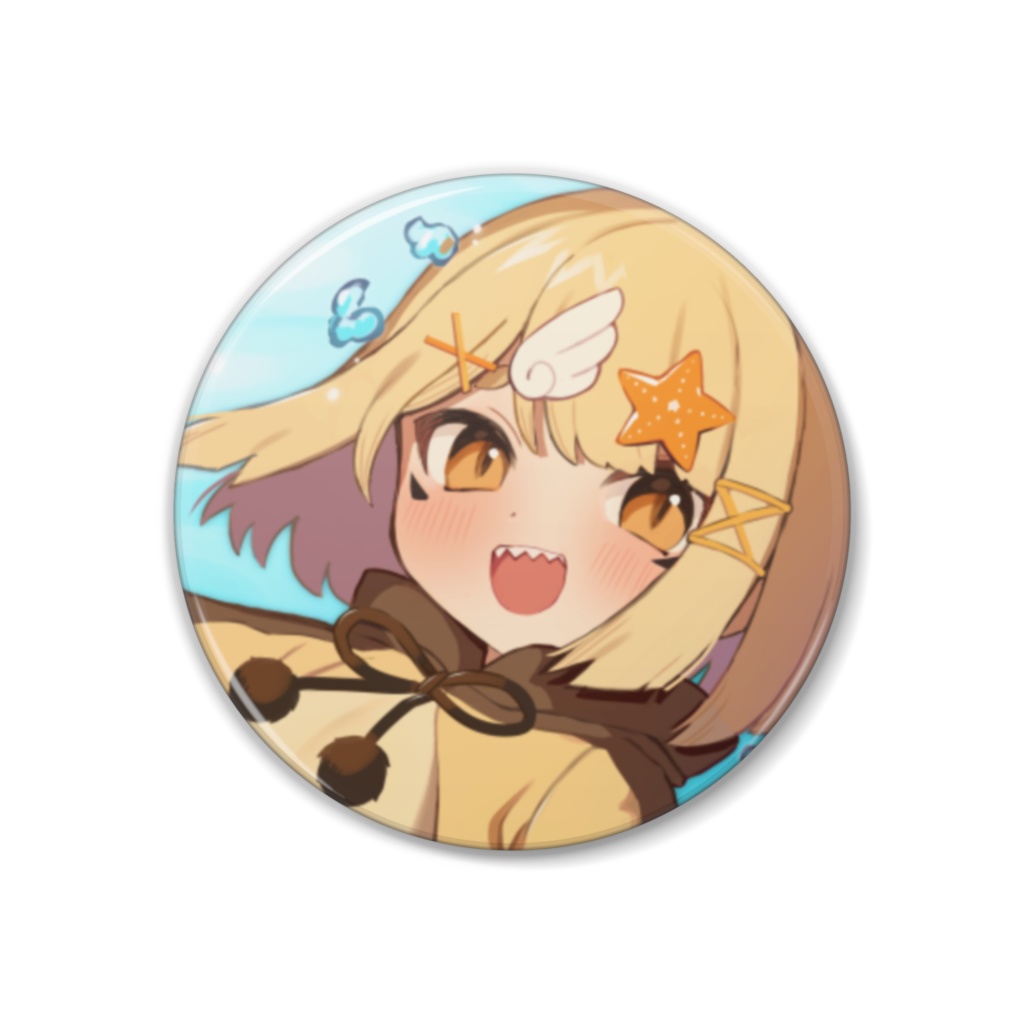 波音缶バッジ(大)