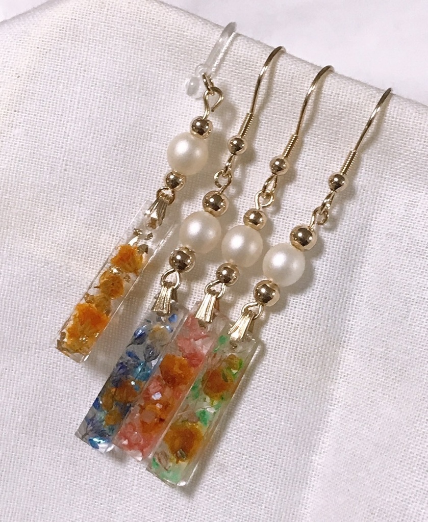 Trickstarイメージ　レジンチャームピアス・イヤリング