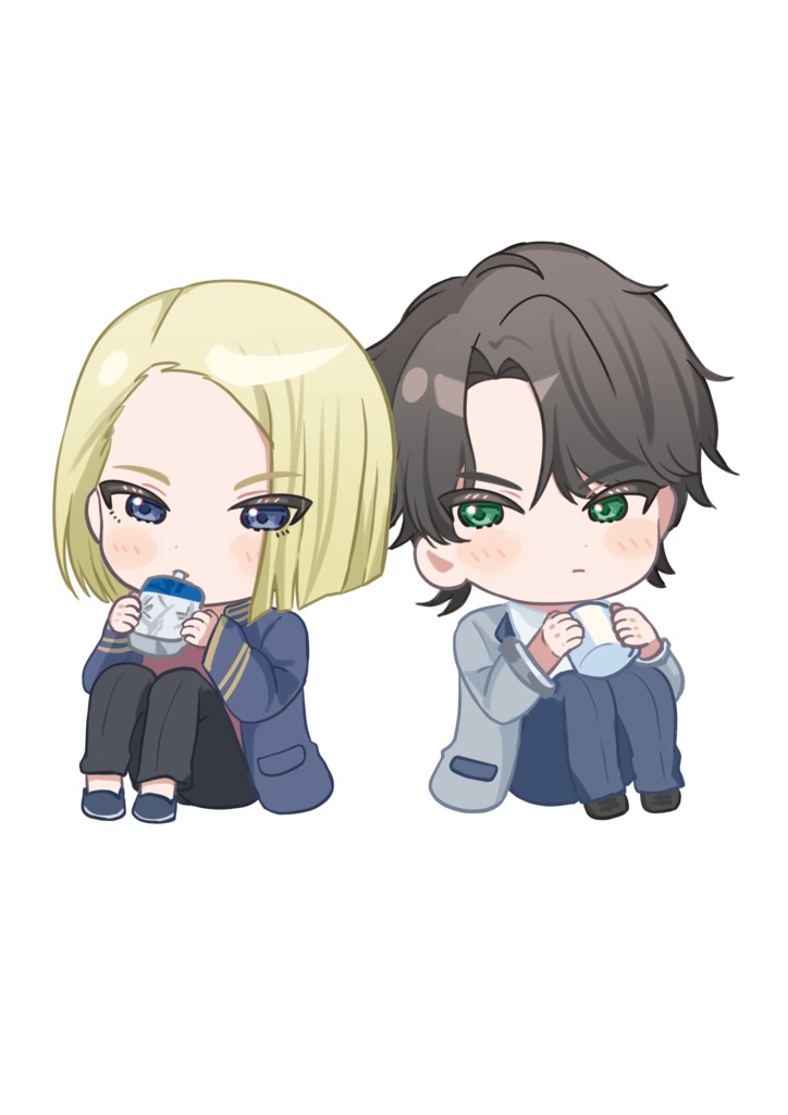 アクリルスタンド_犬猿