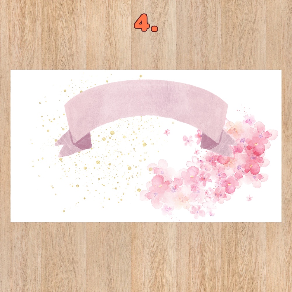 【配信用背景】背景素材 4種(横長)