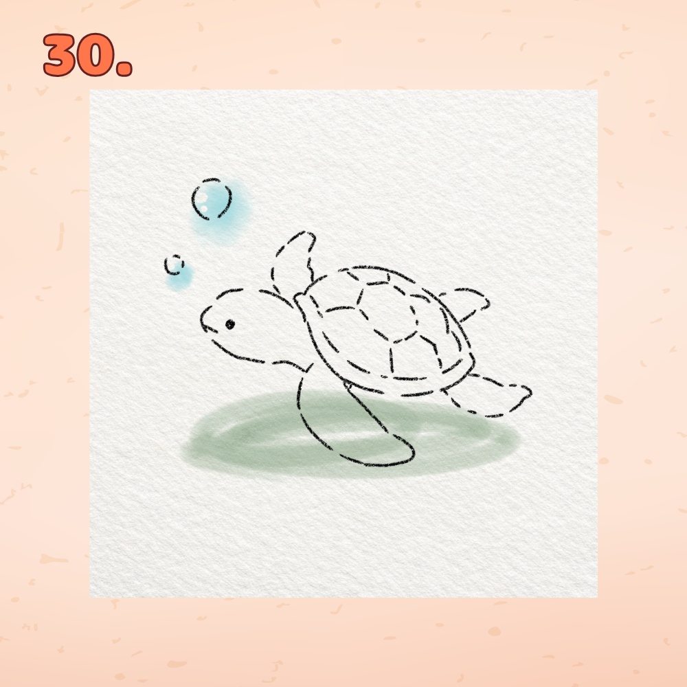 【SNSアイコン・デコ用】ゆるかわ手描き風イラスト4