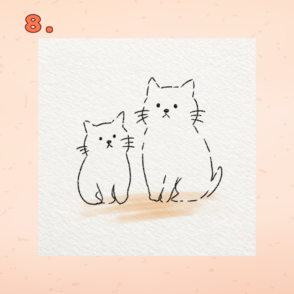 【SNSアイコン・デコ用】ゆるかわ手描き風イラスト