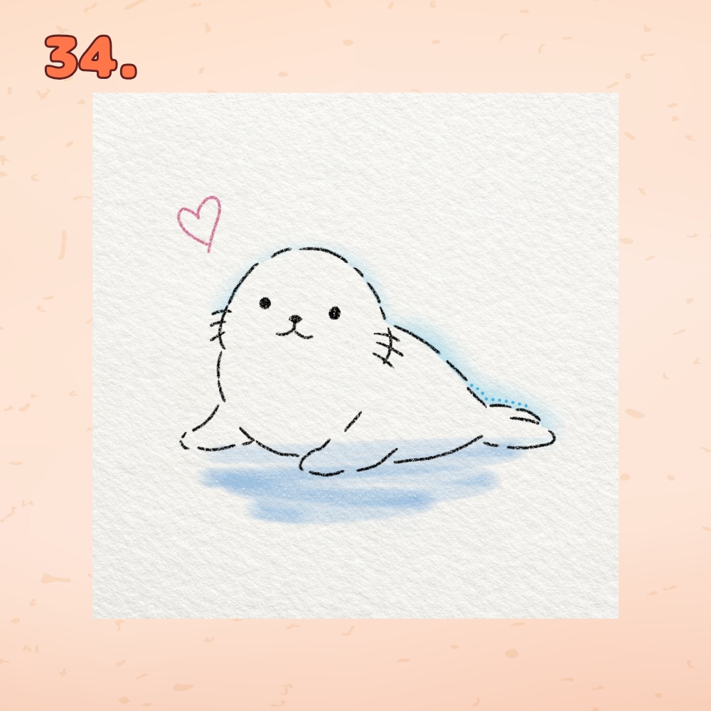 【SNSアイコン・デコ用】ゆるかわ手描き風イラスト5