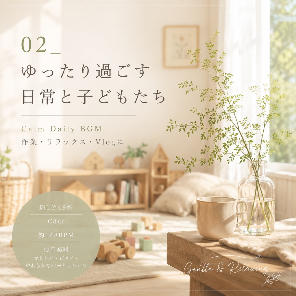 02_ゆったり過ごす日常と子どもたち