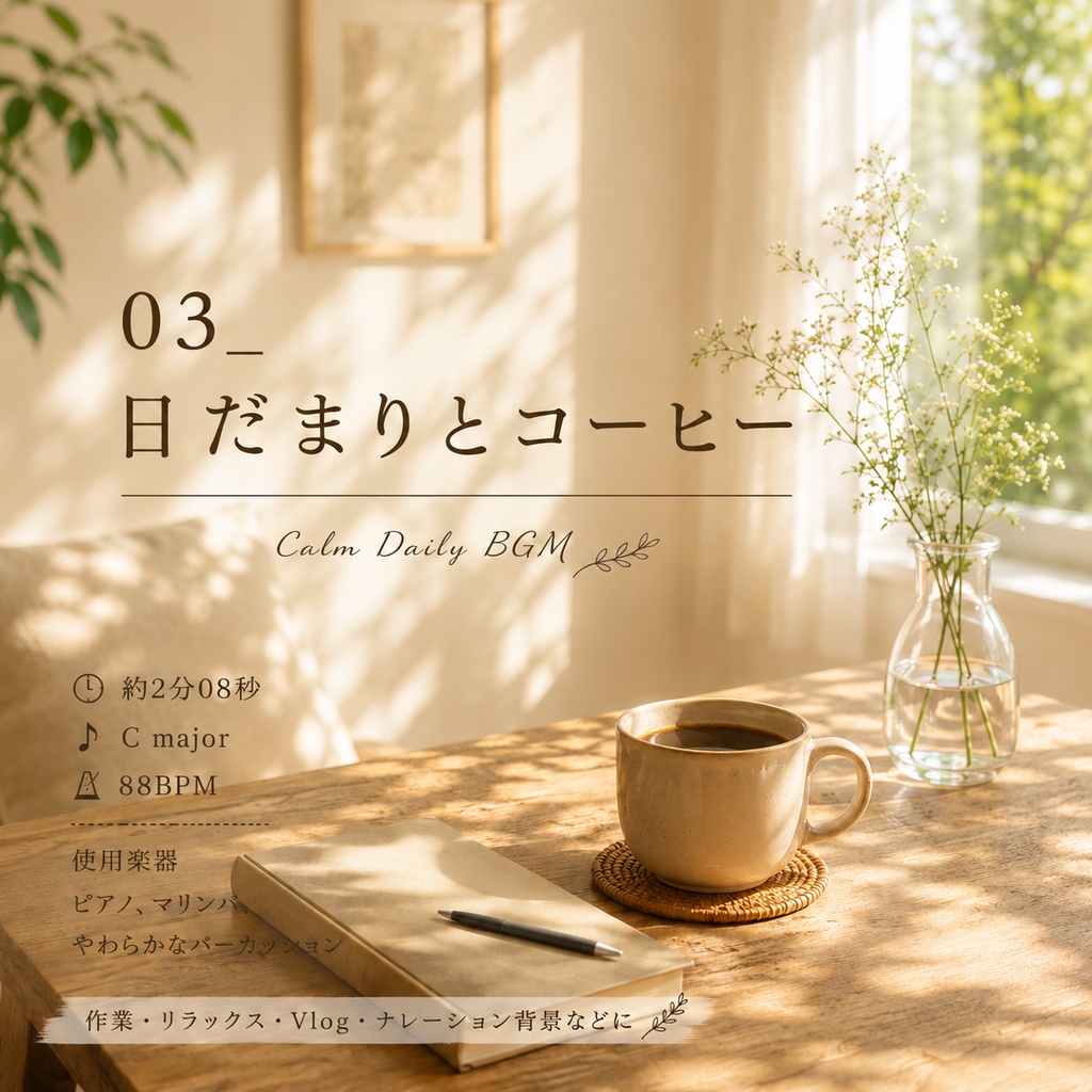 03_日だまりとコーヒー