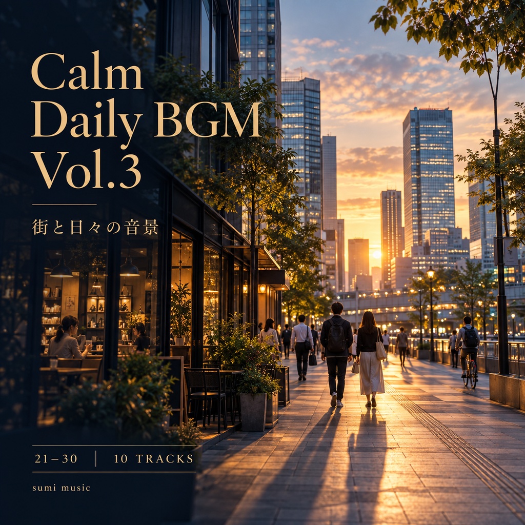 【商用利用可BGM】Calm Daily BGM Vol.3 ― 街と日々の音景 ―
