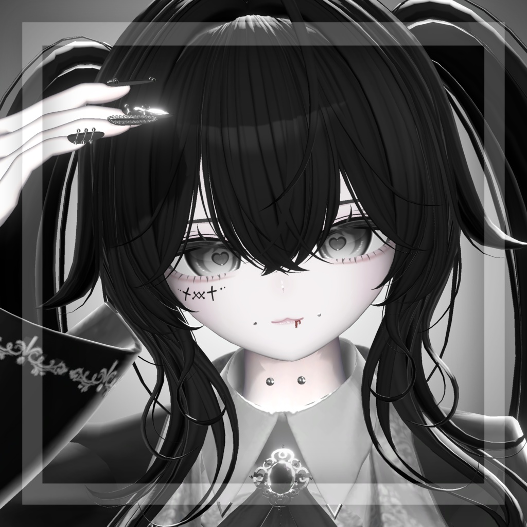Gothic Halloween make texture ♡