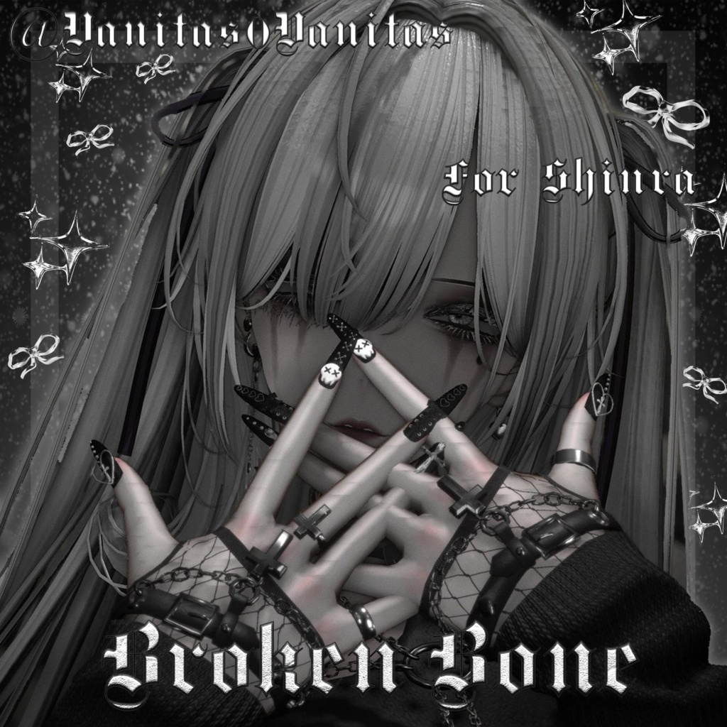 【7アバター対応】Broken bone nail