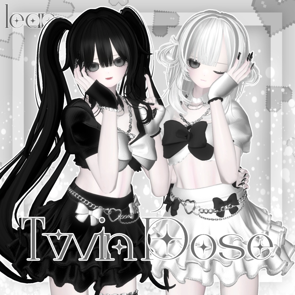 【無料版あり】- Twin pose (8set) -