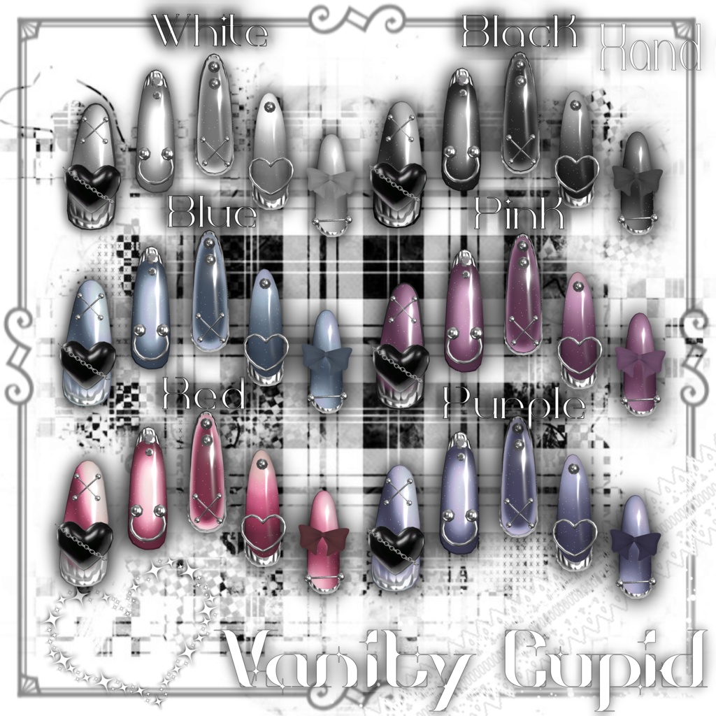 【8アバター対応】Vanity Cupid : Hand&Foot Set