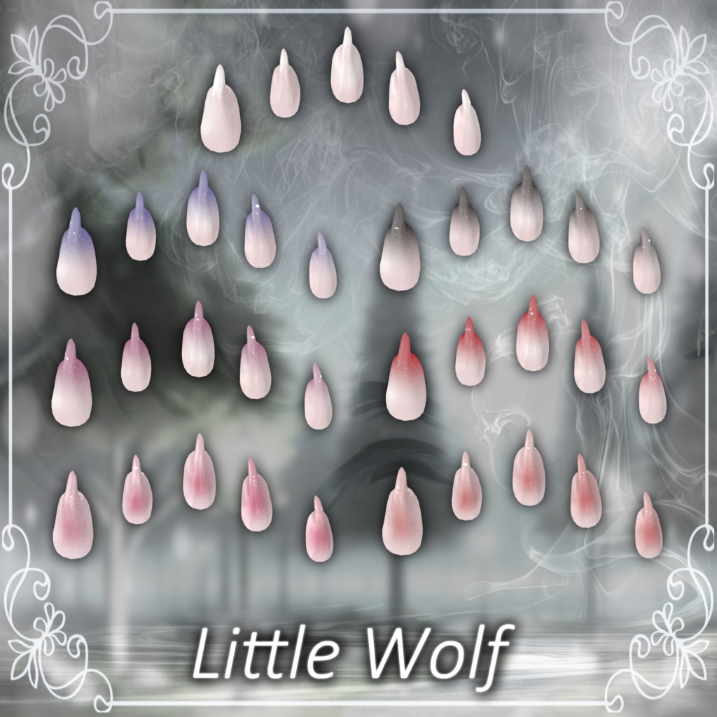 【11アバター対応】Little Wolf - ちょっぴり狼さん -