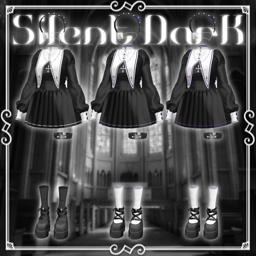【発売セール】✝︎Silent Dark✝︎【9アバター対応】