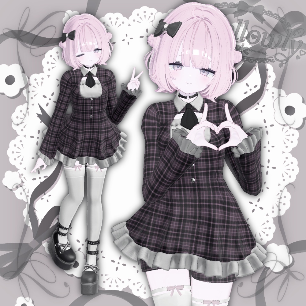 【セール中】🖤Mellowly🤍【9アバター対応】