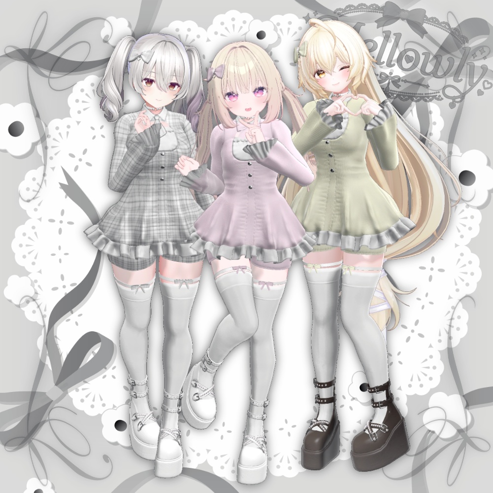 【特別セール中】🖤Mellowly🤍【9アバター対応】
