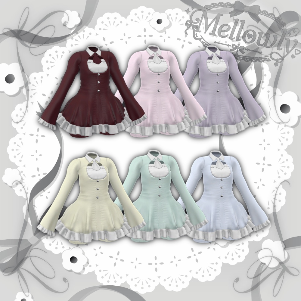 【特別セール中】🖤Mellowly🤍【9アバター対応】