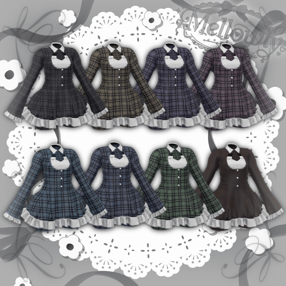 【特別セール中】🖤Mellowly🤍【9アバター対応】