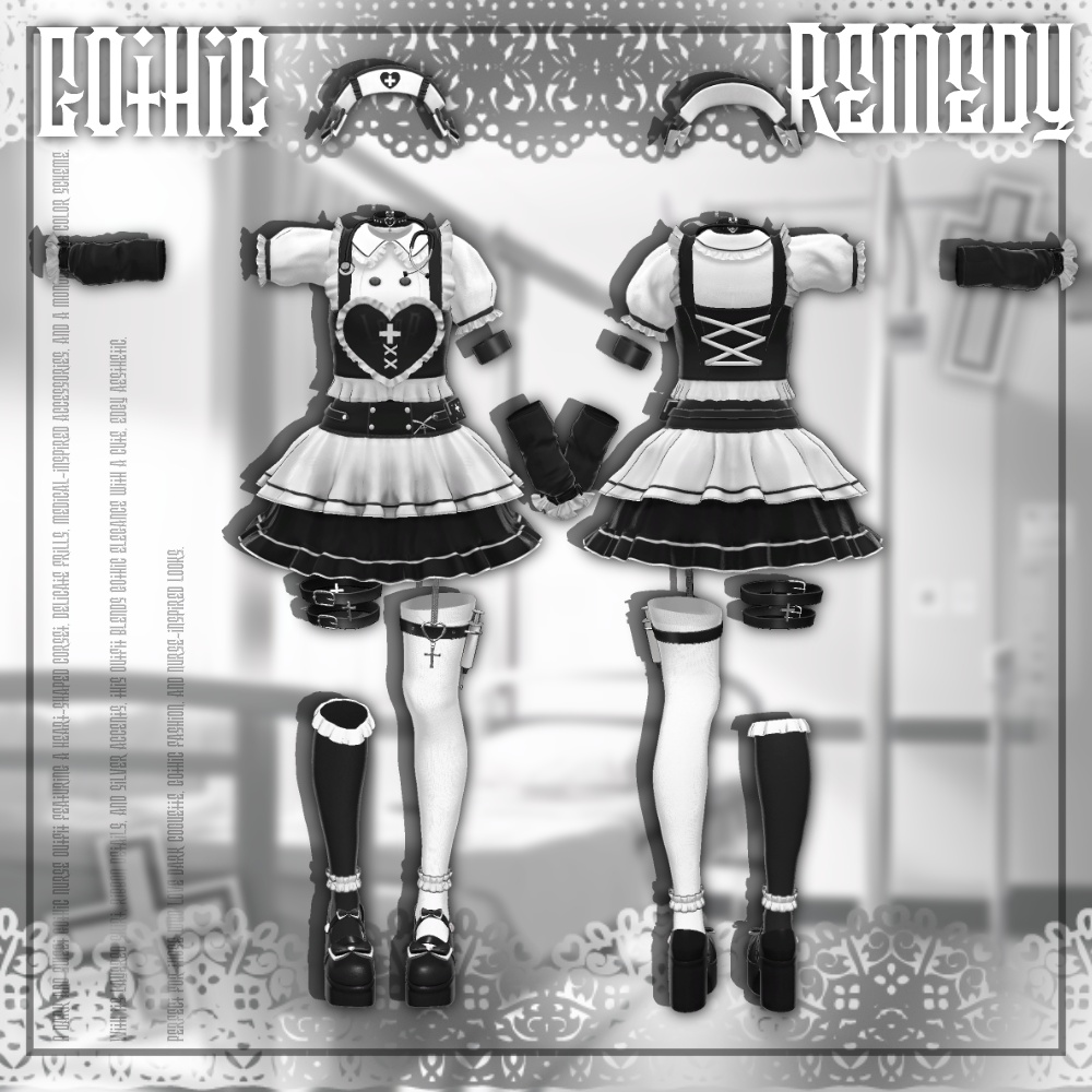 17:00発売 ♰Gothic Remedy♰【11アバター対応】