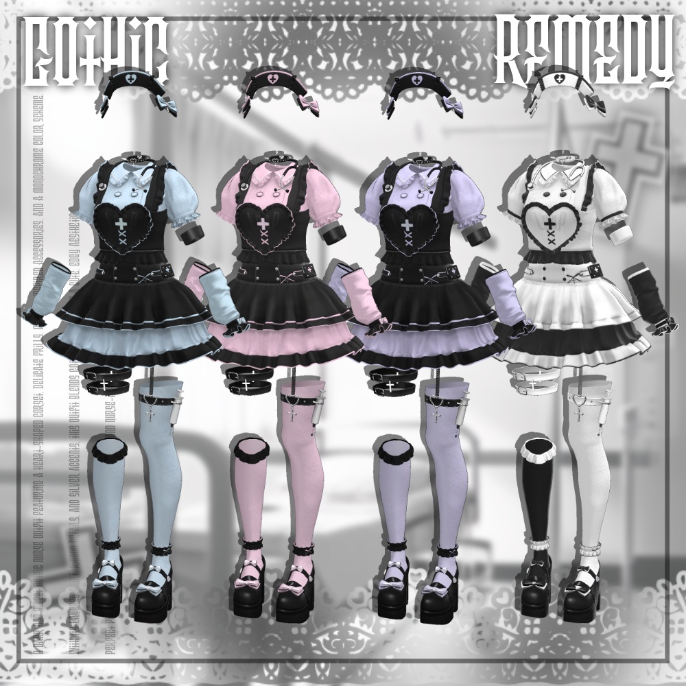 17:00発売 ♰Gothic Remedy♰【11アバター対応】