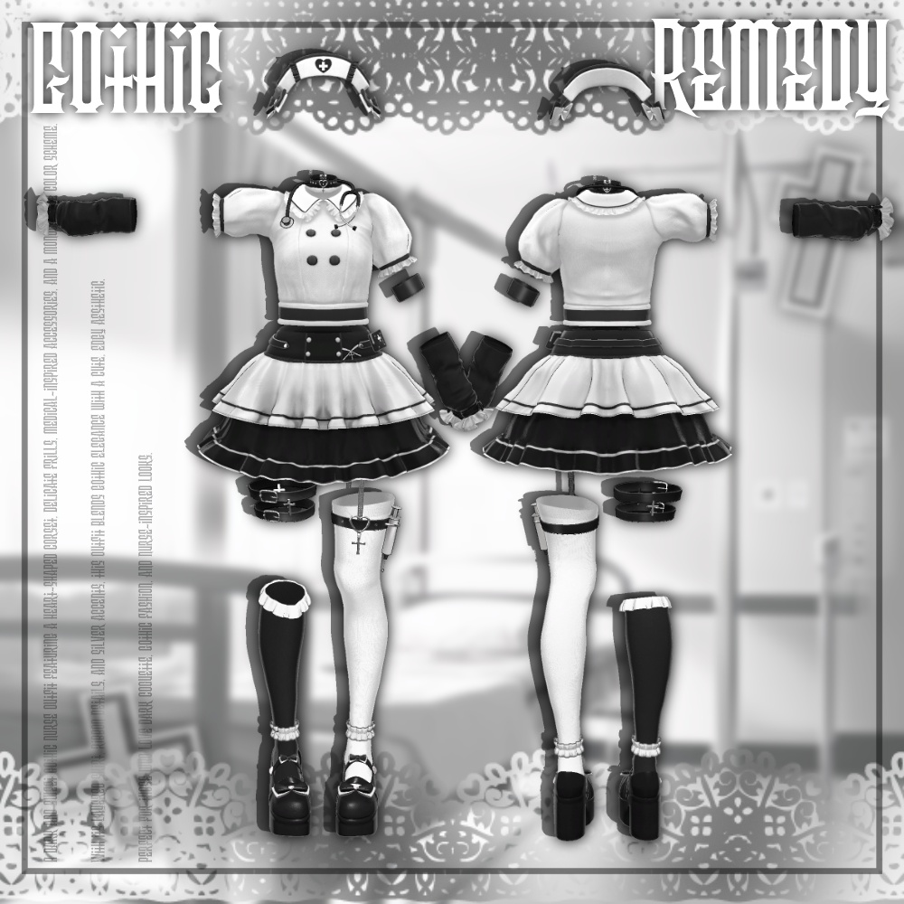 17:00発売 ♰Gothic Remedy♰【11アバター対応】