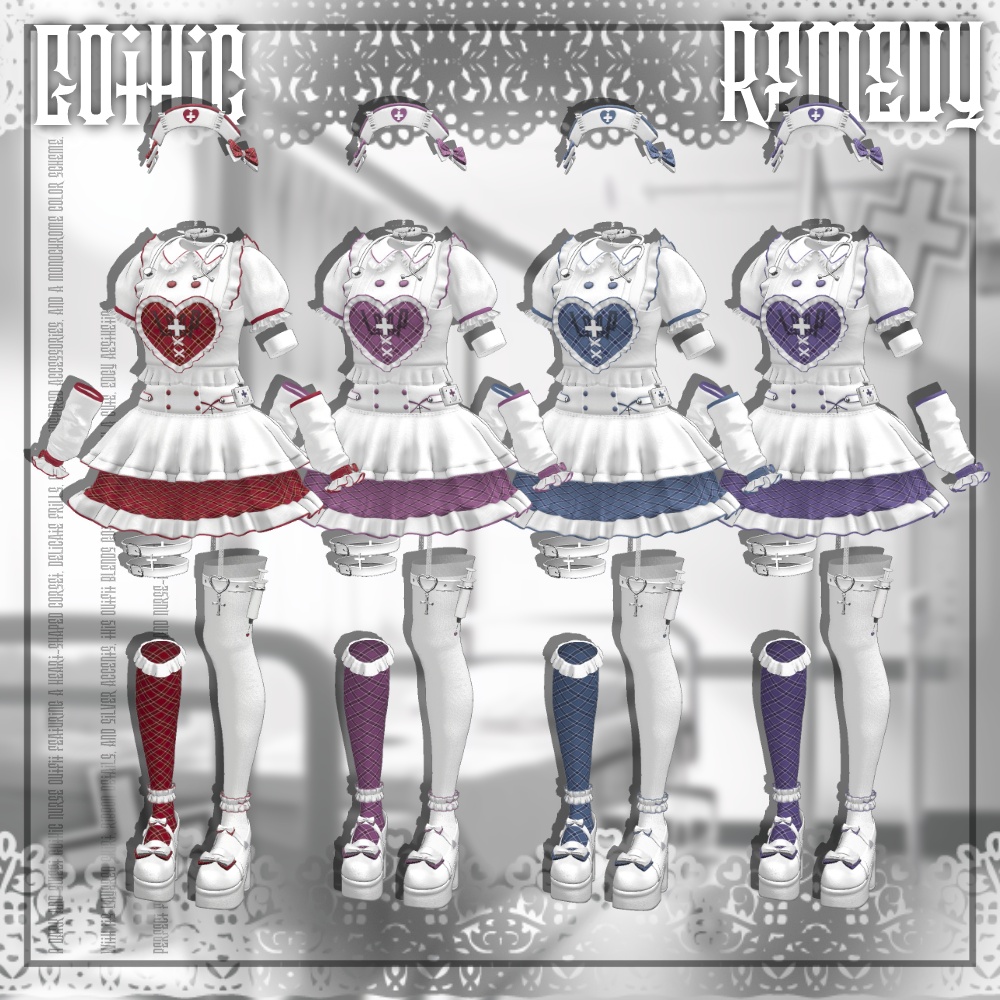 17:00発売 ♰Gothic Remedy♰【11アバター対応】