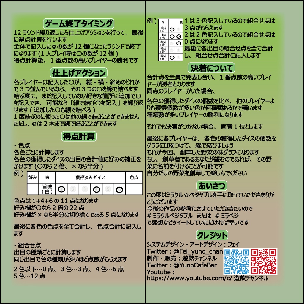 ミラクルベジタブル