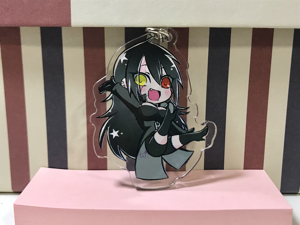 ミニおcatアクキー