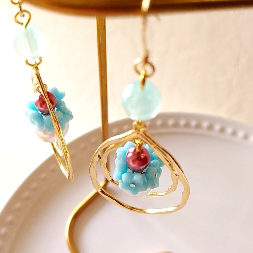 【▼1】リゼロ レムイメージピアス・イヤリング