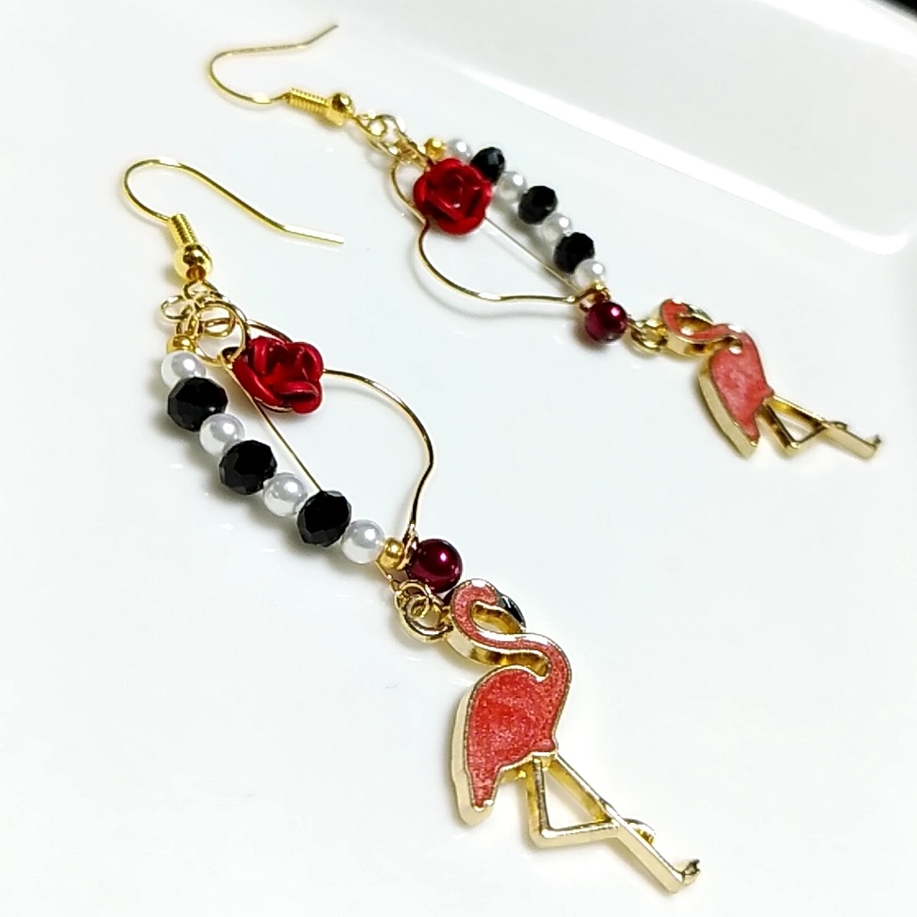 【★●12】ツイステ エース・トラッポラSSR寮服イメージピアス・イヤリング