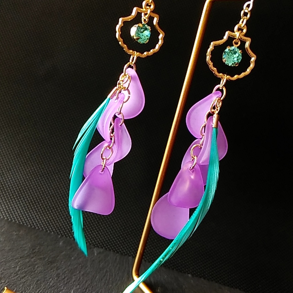 【★▼13】ツイステ リーチ兄弟イメージピアス・イヤリング