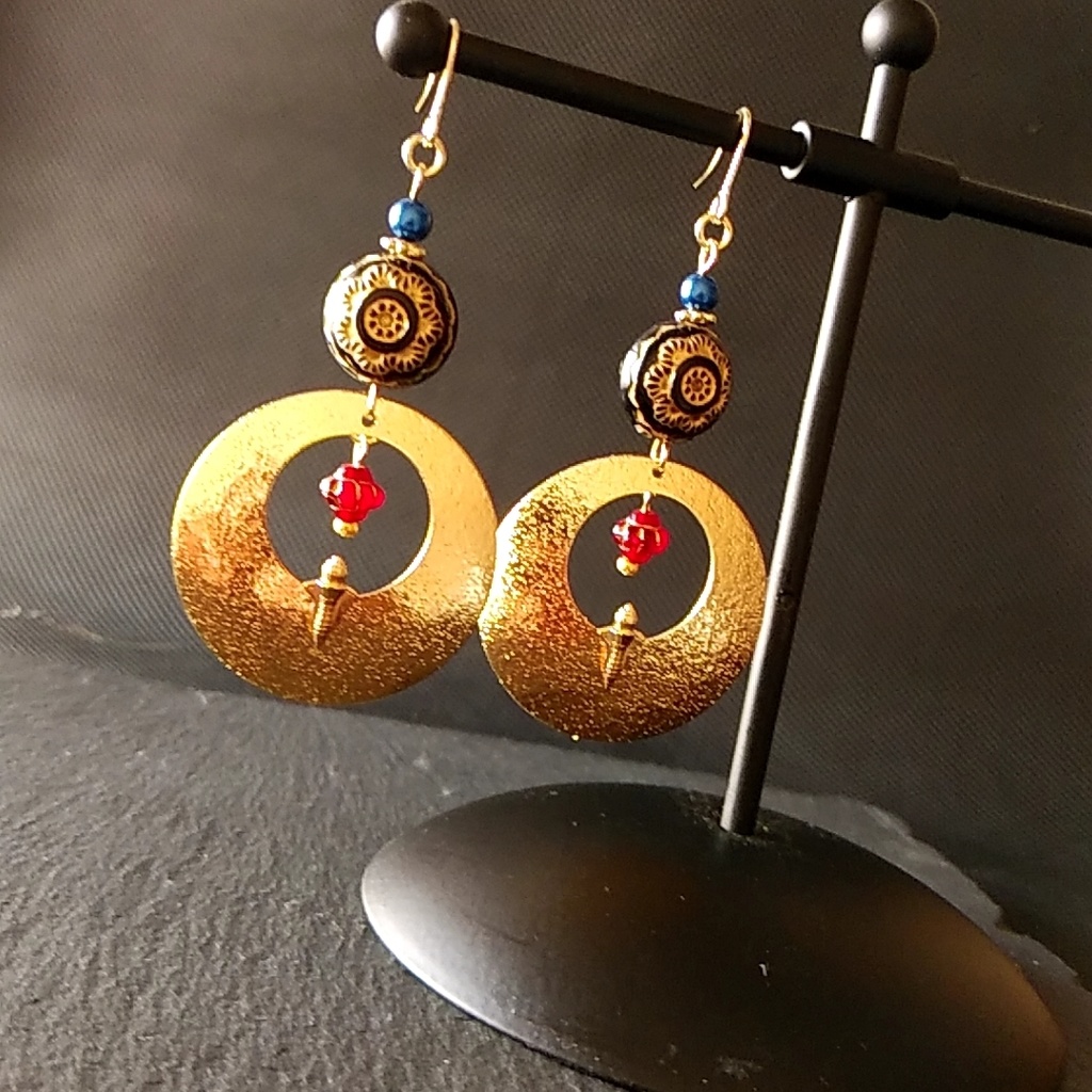 【★◆8】ツイステ ジャミル・バイパー制服イメージピアス・イヤリング