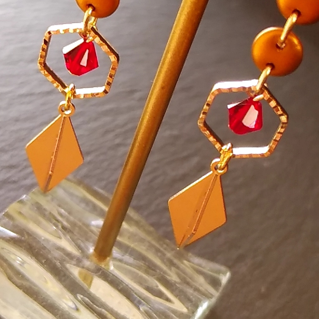 【●】ヒプマイ 有栖川帝銃イメージピアス・イヤリング