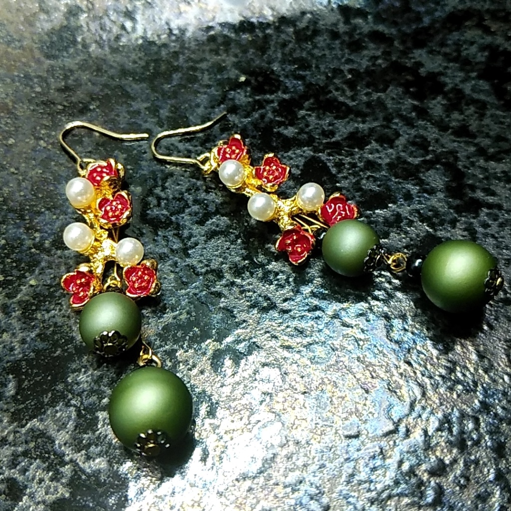 【◆1】刀剣乱舞 鶯丸イメージピアス・イヤリング