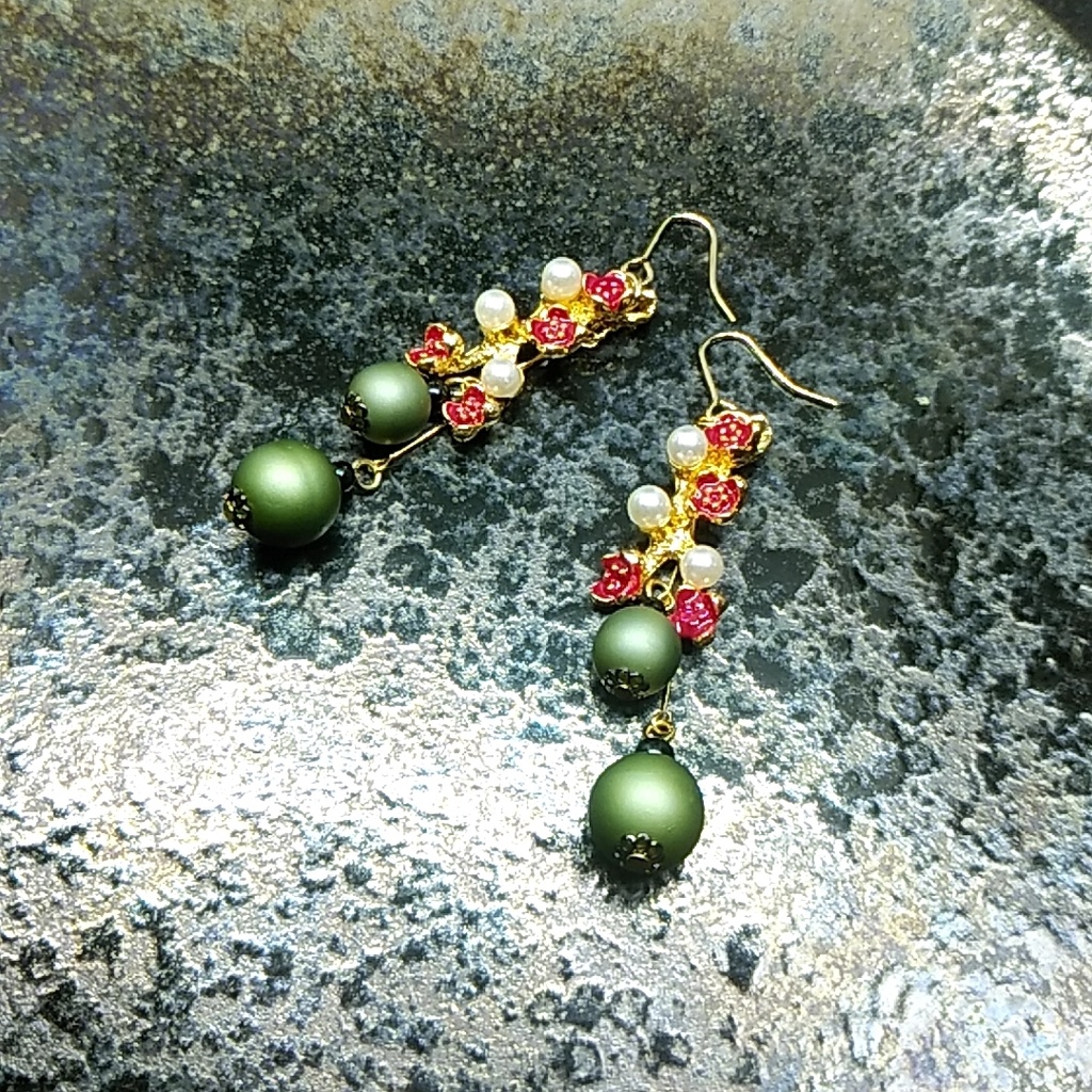 【◆1】刀剣乱舞 鶯丸イメージピアス・イヤリング