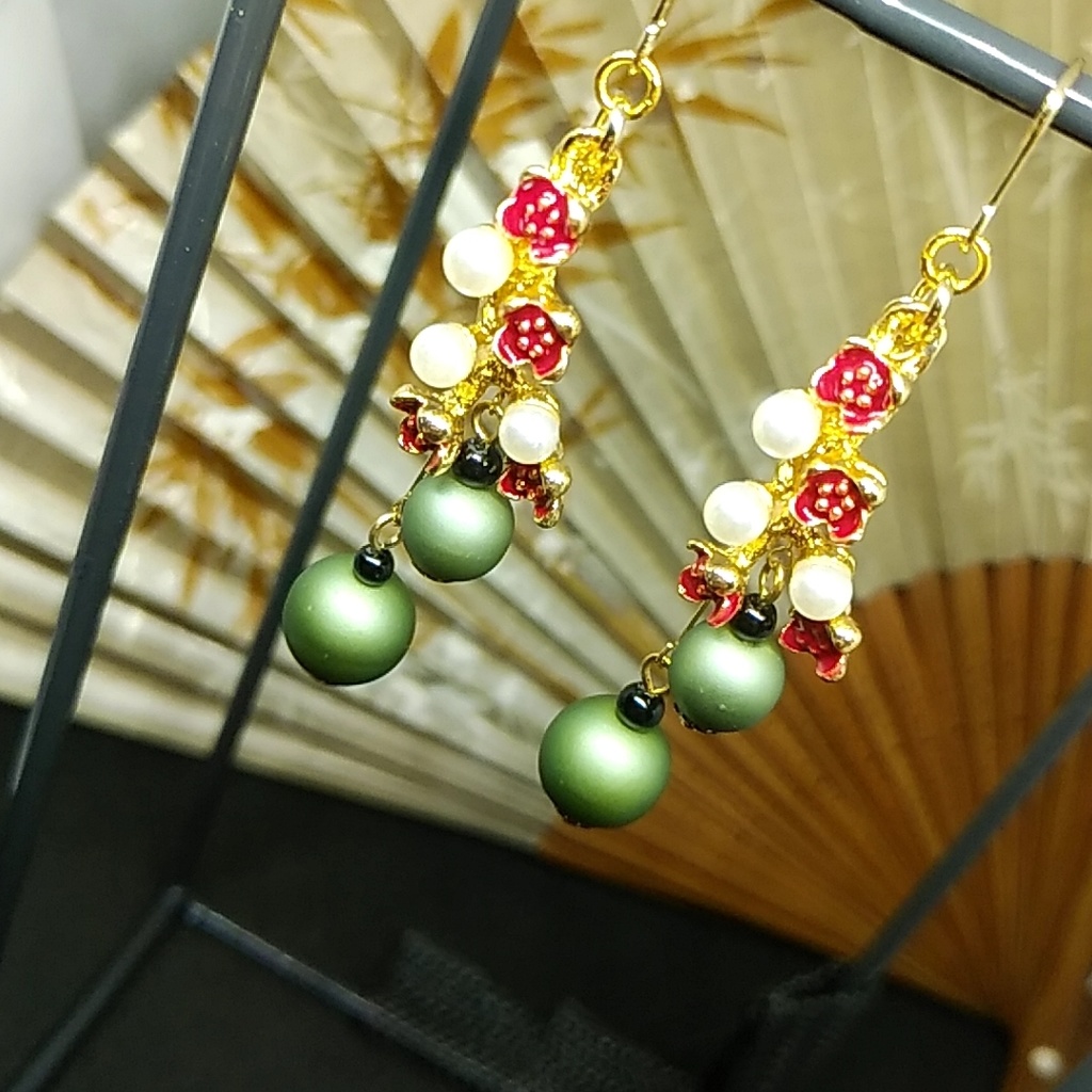 【◆1】刀剣乱舞 鶯丸イメージピアス・イヤリング