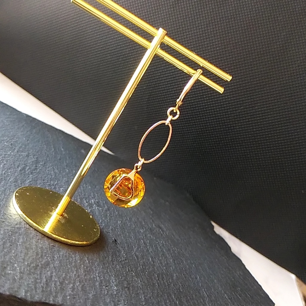 【&】Rose Heart 片耳ピアス・イヤリング