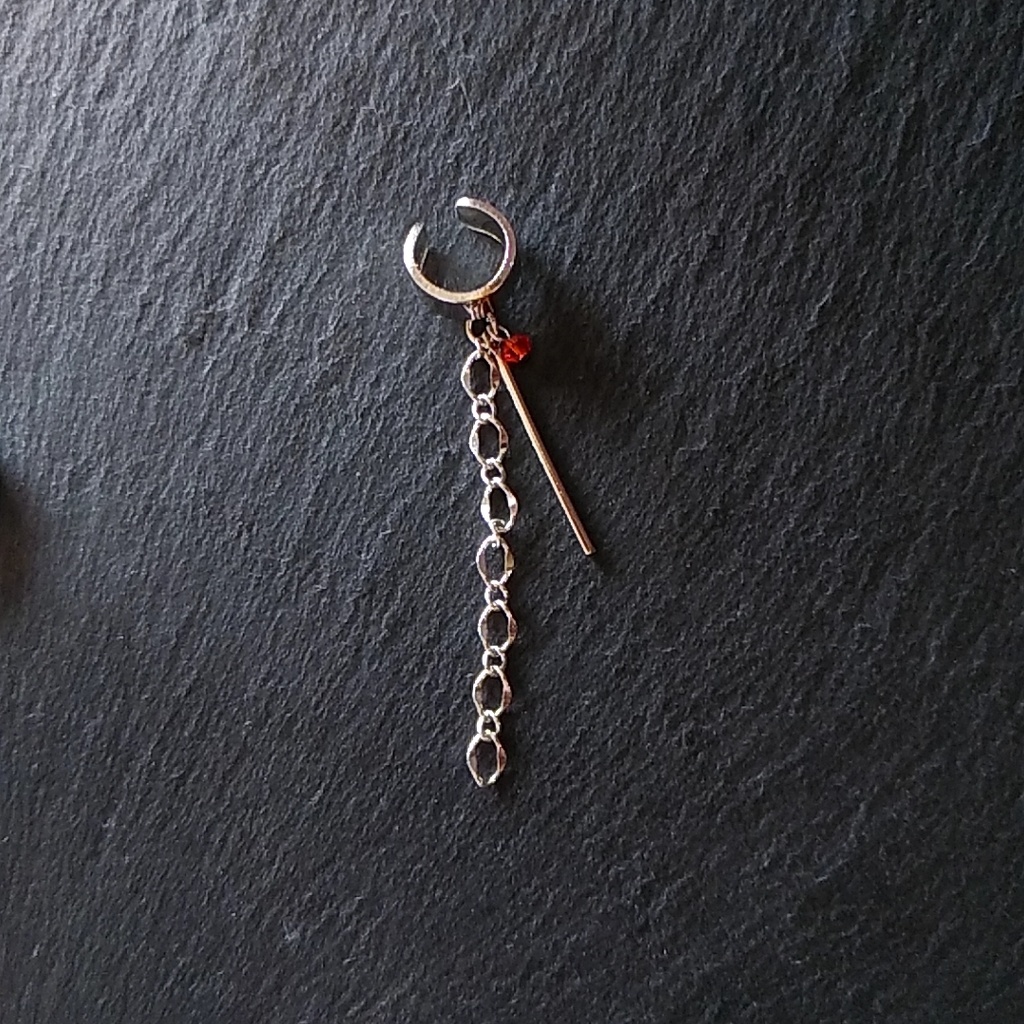 改・最終2点【★◆11】東京卍リベンジャーズ 三ツ谷隆イメージピアス・イヤーカフ片耳セット